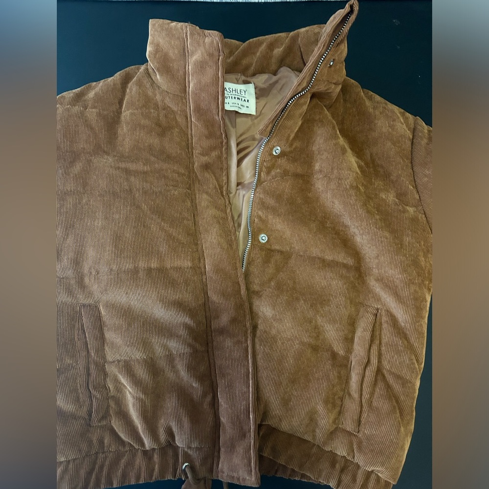 Cropped Corduroy jacket